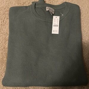 J Crew cotton-silk blend sweater (x-small) NWT